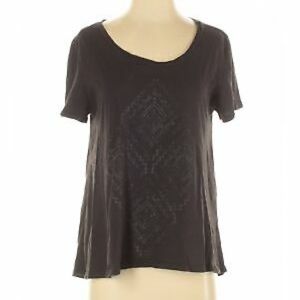 UO Truly Madly Deeply Tee High Low Tribal Print